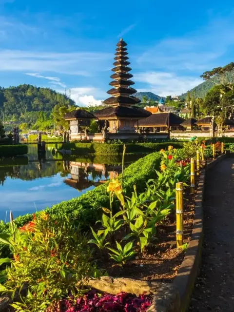 Ein Tempel als Symbol für Auswandern nach Bali