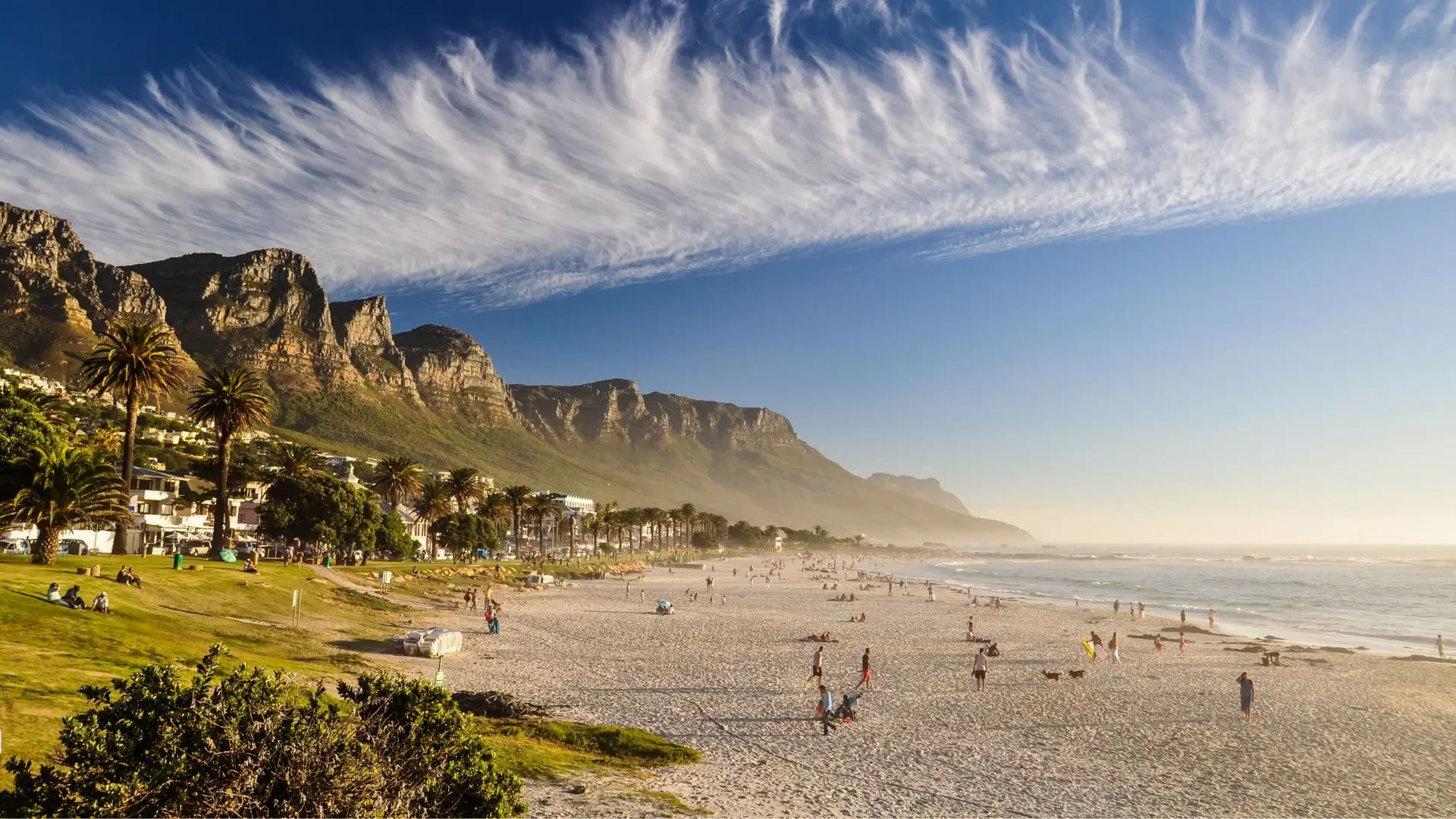 Strand Aussicht als Symbol für Auswandern nach Südafrika