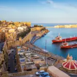 Eine Hafenstadt als Symbol für Auswandern nach Malta