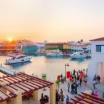 Eine Hafenstadt als Symbol für Auswandern nach Zypern