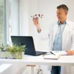 Ein Arzt als Symbol für die Krankenversicherung in Österreich