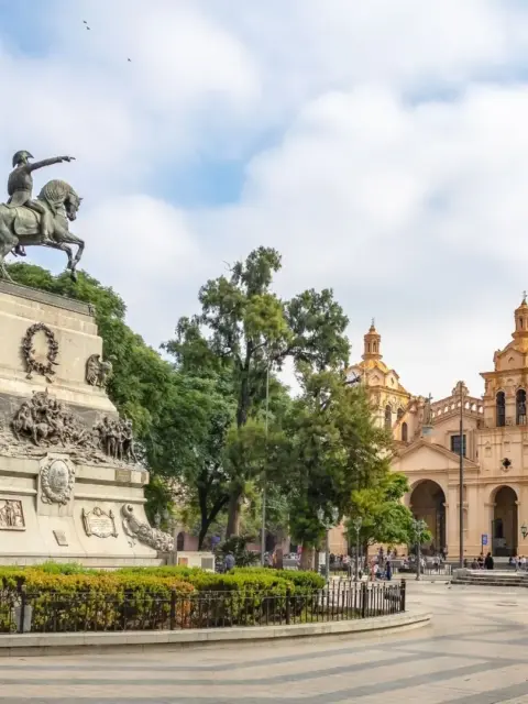 Ein Gebäude als Symbol für Steuern in Argentinien
