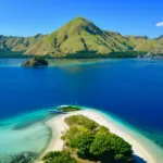 Eine Insel als Symbol für Krankenversicherung in Indonesien