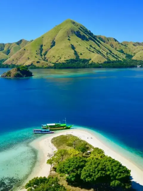 Eine Insel als Symbol für Krankenversicherung in Indonesien