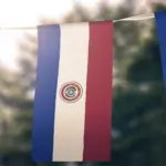 Flaggen als Symbol für Steuern in Paraguay