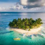 Eine Insel als Symbol für Leben auf den Philippinen