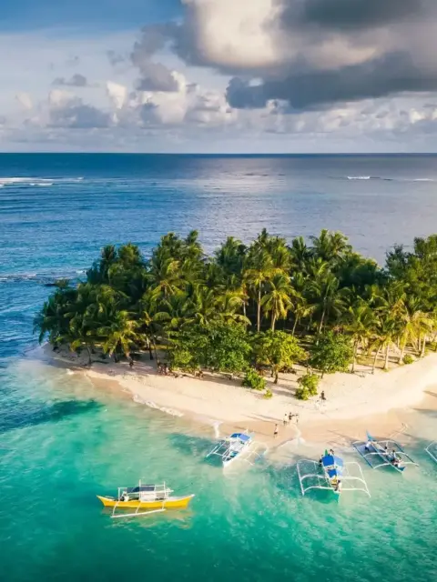 Eine Insel als Symbol für Leben auf den Philippinen