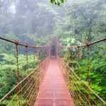 Eine Brücke als Symbol für Visum für Costa Rica