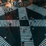 Eine Kreuzung als Symbol für Multibanking