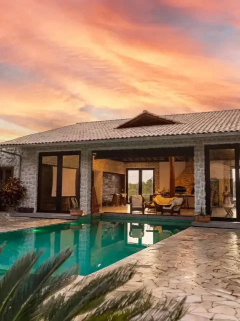 Ein schönes Haus als Symbol für Passives Einkommen im Ausland