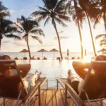 Eine Liege als Symbol für remote jobs finden